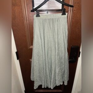 Green Bohemian Women's Skirt Ochenta